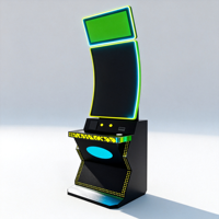 Máquina de Juegos de Pesca para 8 Jugadores, Estilo Mesa, Compatible con Múltiples Juegos, para Centros de Juegos Comerciales en Colombia