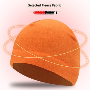 <span class=keywords><strong>Bonnet</strong></span> <span class=keywords><strong>en</strong></span> polaire d'hiver avec logo personnalisé, polaire chaud, coupe-vent, confortable, <span class=keywords><strong>bonnet</strong></span> d'hiver <span class=keywords><strong>pour</strong></span> les activités <span class=keywords><strong>de</strong></span> plein air - Product Image 2