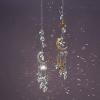 Attrape-soleil cristal carillon diamant pendentif fenêtre suspendue extérieur jardin voiture décoration de la maison