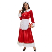 Robe de Noël féminine légère, tenue de fête pour Halloween, ensemble festif assorti pour la famille