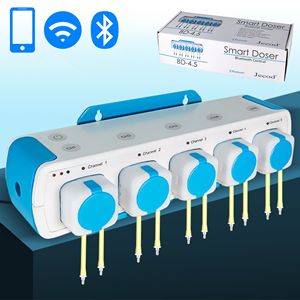 Pompe de dosage automatique pour <span class=keywords><strong>aquarium</strong></span> Jecod BD-4.5, Wifi 2.4G, alimentation en nutriments, pompe de titration pour <span class=keywords><strong>aquarium</strong></span> - Product Image 1