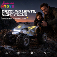Jouets de moto télécommandés Belinda, voitures télécommandées 27 MHz, voiture télécommandée 4 canaux avec lumière, voiture télécommandée haute vitesse, cadeaux pour enfants