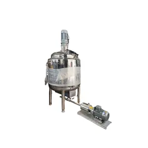 500l Good Price Electric Chemical Stainless Steel Mixing Tank With Agitator