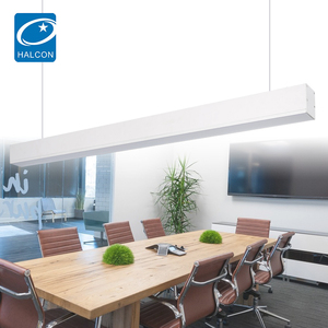 Thiết Kế Mới Mỏng Ánh Sáng Ban Ngày 5000K Văn Phòng Trường 30W 40W Lên Và Xuống <span class=keywords><strong>LED</strong></span> Tuyến Tính Ánh Sáng - Product Image 3