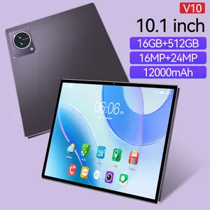 2023 뜨거운 판매 2-in-1 V10 태블릿 게임 노트북 10 인치 금속 램 16GB 롬 512GB 모바일 사무실 태블릿