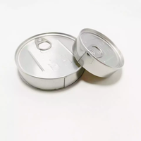 Boîtes en étain de 50 ml, 65*30 mm, pour poudre solide, nourriture pour poissons, conteneur de stockage
