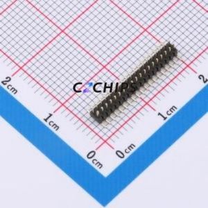 ZX-PZ1.0-2-19PWZ Pin Header SMD,P=1mm Connector ( Pin Structure: 2x19P )( Pitch: 1mm )( Row Spacing: 1mm ) - Product Image 1