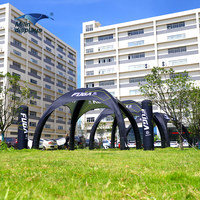 Tente Igloo gonflable personnalisée, panneau d'extérieur, vente en gros d'usine