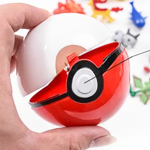 Hochwertiger Poke Mon Kapsel ball mit Figuren spielzeug im 7-cm-Plastik-Cartoon Pikachu Pokemoned Ball für Kinder