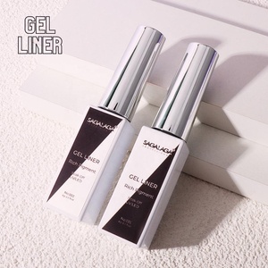 Nail Art — vernis à ongles <span class=keywords><strong>noir</strong></span> à Led Uv, paillettes, personnalisé, Disco, étiquette privée, peinture, Gel, doublure, 12 couleurs - Product Image 2