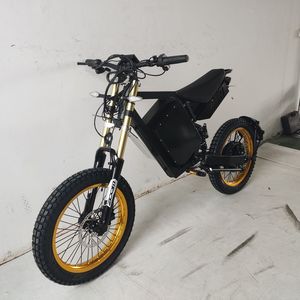 Venta Directa de Fábrica: Bicicleta Eléctrica Stealth Bomber para Carretera y Calle, 5000W, Bicicleta Eléctrica Deportiva para Adultos, Motor de 72v en la Rueda Trasera, Neumático Grueso de 17 Pulgadas - Product Image 1