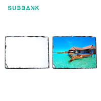 Ardoise de sublimation Subbank en gros, cadre photo vierge, ardoise de sublimation enduite