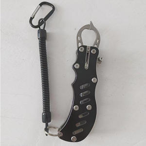 Work <b>Record</b> Fishing Plier Stainless Steel Aluminum Alloy With Safety Rope Red Blue Black Fish Controller - Product Image 4