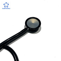 Écoute les organes internes, effectue l'auscultation de la poitrine, des poumons, du cœur, des intestins, stéthoscope professionnel à double tête