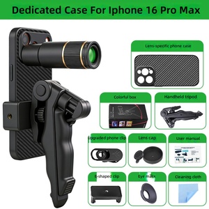 Obiettivo Teleobiettivo Esterno 22x per Smartphone - Gadget per Fotografia a Lungo Raggio e Riprese Professionali di Concerti, Custodia per Telefono - Product Image 5