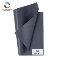 Bâche PVC 0.8MM pour couverture de camion Polyester 500D 18 ** 21 usine chinoise autre tissu
