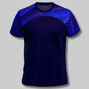 Camiseta de Voleibol Personalizada 100% Poliéster en Color Sólido, Ropa de Moda Transpirable con Logotipo Personalizado - Product Image 1