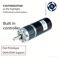 Moteur à engrenages planétaires BLDC à rotor interne BL2847I-GB 28mm 6V-24V 3W-10W à couple élevé pour les applications domestiques et de soins personnels, etc.