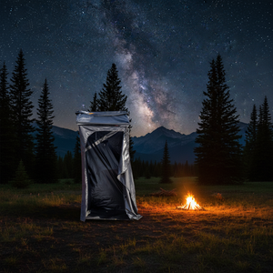 Houmu Alüminyum Tavan Tipi SUV Dört Mevsim Oxford Çadır, Düz Destekli Tip Hızlı Otomatik Açılır ve Duş Kullanımlı Özelliklere Sahip - Product Image 5