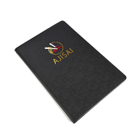Vente en gros de livre de cuisine à couverture rigide en cuir personnalisé impression de menu de restaurant en couleur livre de recettes service d'impression de recettes