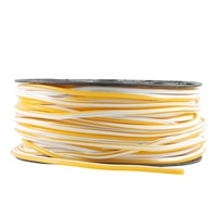 Enseigne lumineuse séparée à LED de deuxième génération jaune split silicone neon flex 8mm Style régulier