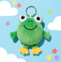 Vente directe d'usine, porte-clés en peluche personnalisé, design de dessin animé 3D doux, écologique, portable, durable, best-seller