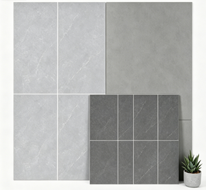 Prix Spécial Carrelage de Sol Foshan Céramique Antique 800x800 <span class=keywords><strong>Gris</strong></span> Mat Antidérapant avec Bords en Briques Réfractaires ACCENTS - Product Image 2