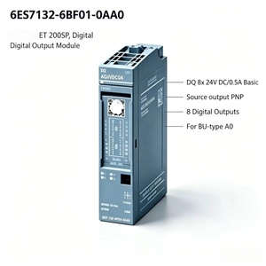 6ES7132-6BF01-0AA0,6ES7 132-6BF01-0AA0,สำหรับ PLC ET200SP โมดูลเอาต์พุตดิจิตอล, DQ 8X24V 0.5A PNP โมดูล IO แบบกระจาย - Product Image 4