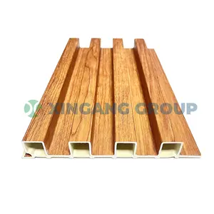 Decorative Fluted WPC Wall Boards Decorative Materials Wall Panel