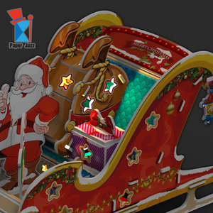 <span class=keywords><strong>Puzzle</strong></span> 3D Traîneau de Noël, <span class=keywords><strong>Cadeau</strong></span> Créatif DIY pour Enfants, Jouets de Noël pour Enfants - Product Image 6
