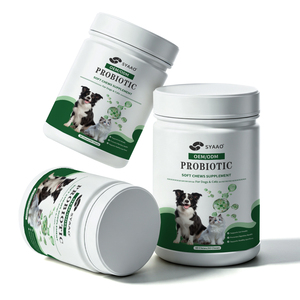 Friandises à mâcher probiotiques pour chiens, complément probiotique pour la santé digestive et la santé générale des animaux de compagnie - Product Image 1