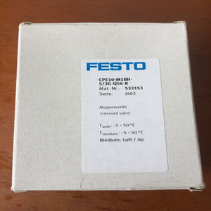 Katup Solenoid CPE10-M1BH-5/<span class=keywords><strong>3</strong></span> G-QS6-B 533153 CPE10M1BH5/3GQ S6B Produk Otomasi Industri*Nilai Terbaik - Product Image 1