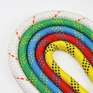 Cuerda de Seguridad Sólida, Trenzada, de Poliéster, 14 mm, Estática, Multicolor, para Escalada, 12 mm, Cuerda de Poliéster para Rescate y Bomberos - Product Image 1