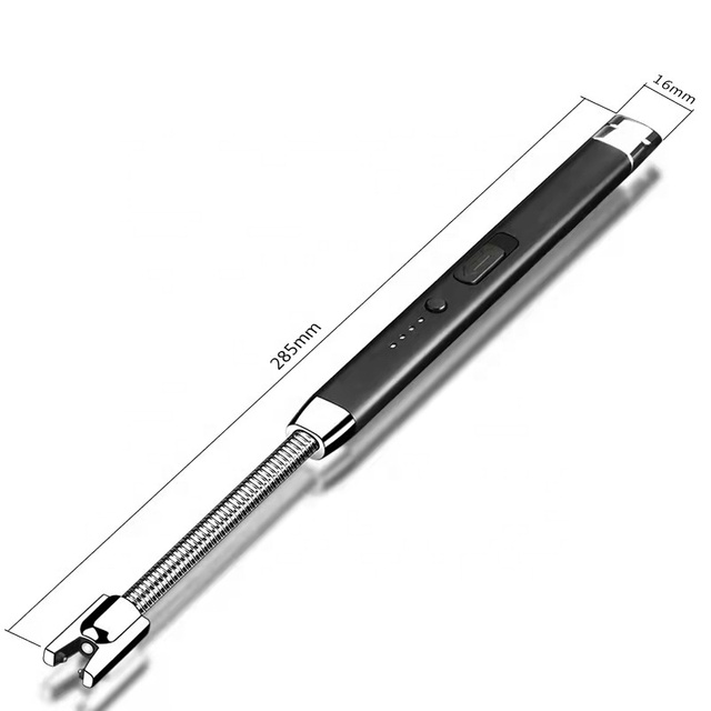 New BBQ Arc Pulse Lighter Metal Electric Candle Lighter Rechargeable Electronic USB Lighter for Kitchen Gas Stove Flamel