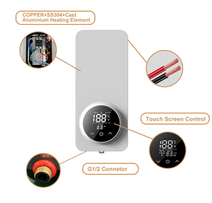 5KW 6000W 230V mural électrique sans réservoir Geyser ELCB Protection température constante haut débit pour appartement hôtel - Product Image 3