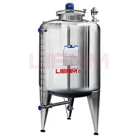 1,000 Ltr Stainless Steel Tank with Top Mounted Mixer - Machinery World