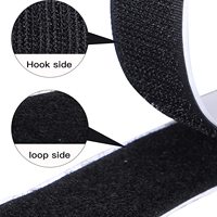 Ruban auto-adhésif auto-agrippant Velcro 3M 9448A découpé sur mesure, disponible en différentes tailles, pour usage domestique, facile à poser soi-même