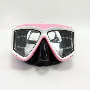 Vente directe d'usine Opp Bag Pack Lunettes de natation avec nez Belle qualité Snorkeling Masque de plongée Snorkel Masque à faible volume - Product Image 3