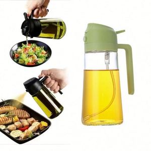 Pulvérisateur d'huile d'olive en verre transparent, écologique et multifonctionnel, prêt à l'emploi, avec logo personnalisé, 17,8x4cm, type poussoir, pulvérisateur verseur - Product Image 5