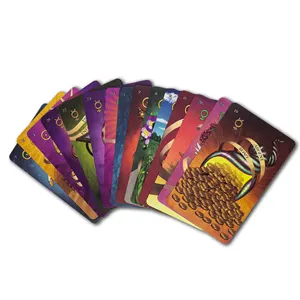 Wholesale custom lenormand oracle decks playing game card tarot affirmation cards printing tarot card with logo