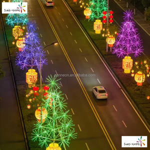 Sapin de Noël LED, arbre lumineux extérieur, décoration de Noël illuminée - Product Image 2