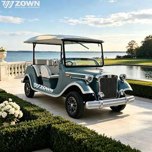 Nouveau modèle 2026 – Voiture électrique vintage classique à carrosserie ouverte pour le tourisme, idéale pour les centres de villégiature, hôtels et parcs d'attractions - Product Image 1