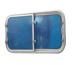 Herrajes para barcos CCS Aprobado Marine A60 Ventana rectangular ignífuga e insonorizada