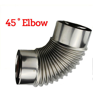 <span class=keywords><strong>Coude</strong></span> chauffe-eau portable, chaudière à gaz, en acier inoxydable, double évent, tuyau de <span class=keywords><strong>cheminée</strong></span> - Product Image 3