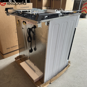 Cuisinière à <span class=keywords><strong>gaz</strong></span> encastrable en acier inoxydable de <span class=keywords><strong>60</strong></span> <span class=keywords><strong>cm</strong></span> avec <span class=keywords><strong>4</strong></span> brûleurs, four et grill, allumage automatique, pour la maison - Product Image 4