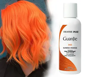 Hot Sell Semi Permanent Hair Color Good Quality Vegan Full Coverage Professional Color Cream No Need Developer Vegan Hair Dye