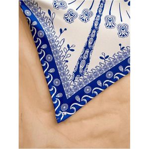 Women's Boho Asymmetrical <b>One</b> Shoulder Sleeveless Blouse Chiffon Vacation Wear Breathable Holiday <b>Top</b> - Product Image 2