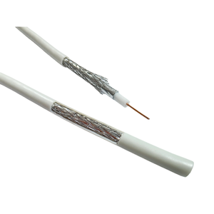 <span class=keywords><strong>Cable</strong></span> Coaxial ZhongTong RG6 de 75 Ohmios, Núcleo de Cobre Puro, Doble Blindaje, Aislamiento de PE Espumado, Baja Pérdida, para <span class=keywords><strong>Antena</strong></span> de <span class=keywords><strong>TV</strong></span> Digital y Satélite - Product Image 1