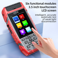 Mini OTDR NK3200 1310 1550nm 24 22dB 9 en 1 con Pantalla Táctil, Multifunción, OPM, VFL, IOLM, Mapa de Eventos, Reflectómetro de Fibra FTTH