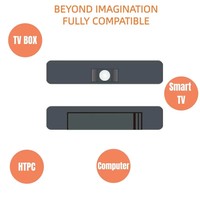 Nouvelle télécommande intelligente infrarouge 2026 à 12 boutons, couleur noire, code fixe, pour TV/DVD/VCR/DVB, fabricant OEM ODM